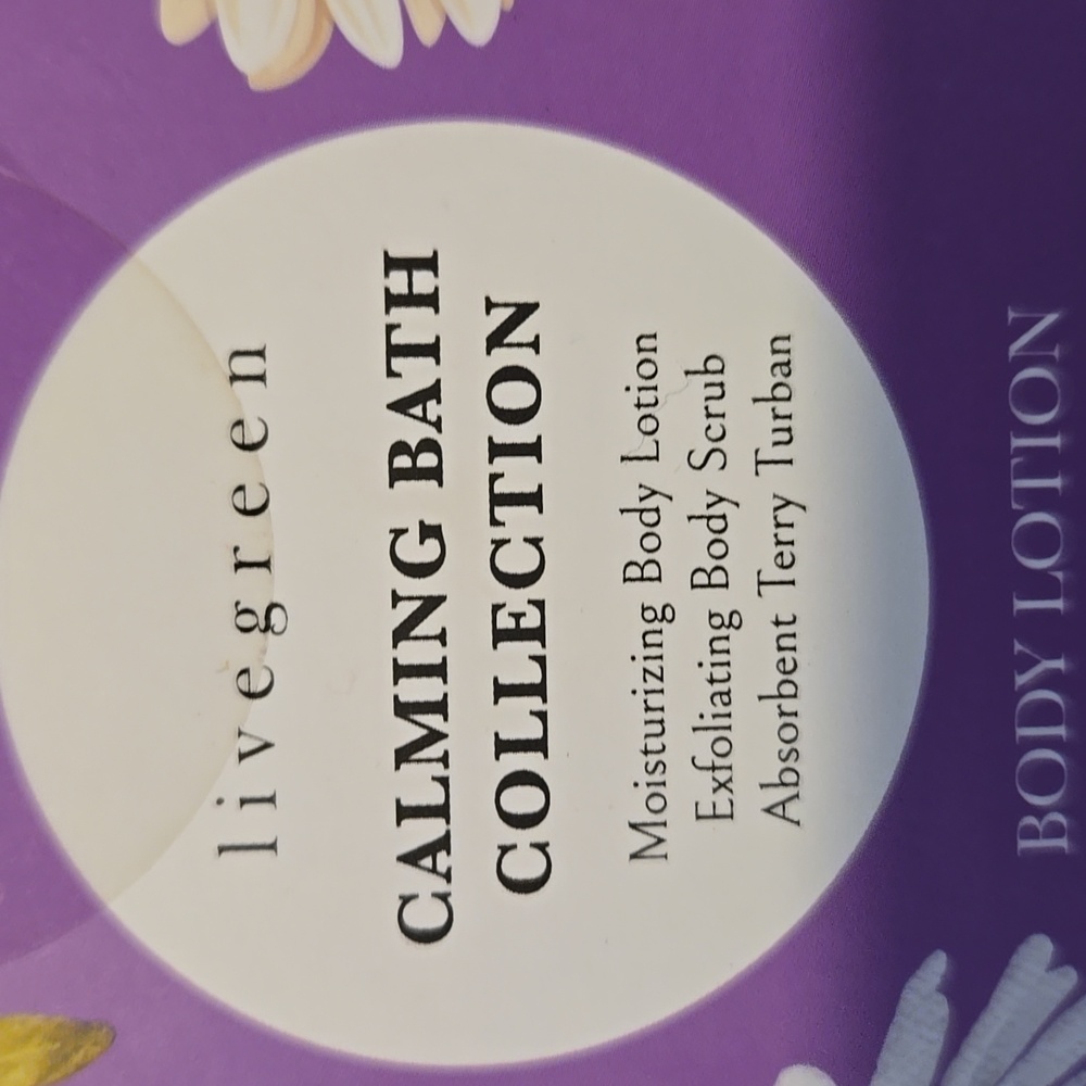 Livegreen Calming Bath Collection - Picture 3 of 4
